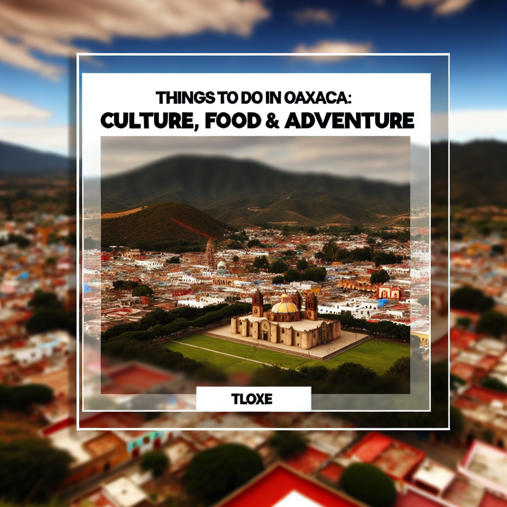 things to do in oaxaca
